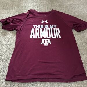 Youth large Under Armour Texas A&M tshirt